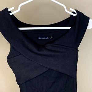 NWOT Abercrombie & Fitch Off the Shoulder Ribbed Bodysuit